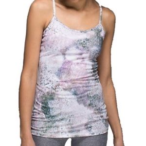 Lululemon power Y marble moon print tank top